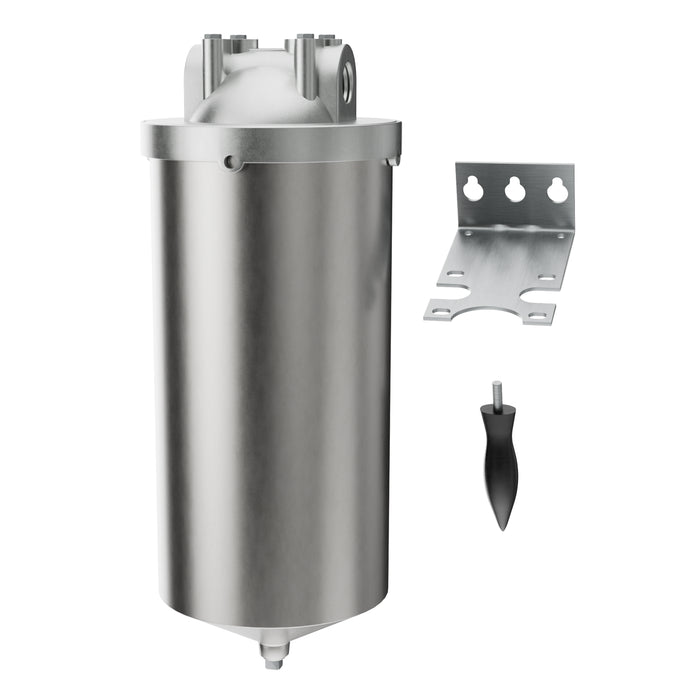 HydroScientific HF4510SS-10 - Stainless Steel High Flow Filter Housing