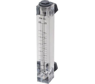 Hydronix PFM-011 – Panel Mount Flow Meter, 0.1 - 1 GPM, 1/2" MNPT