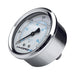 Hydronix PG25100B – 0-100 PSI Water Pressure Gauge, 2.5" Stainless Steel, 1/4" Port